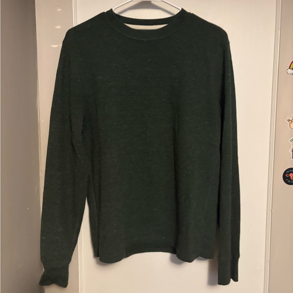 Dark Green Long Sleeve Thermal